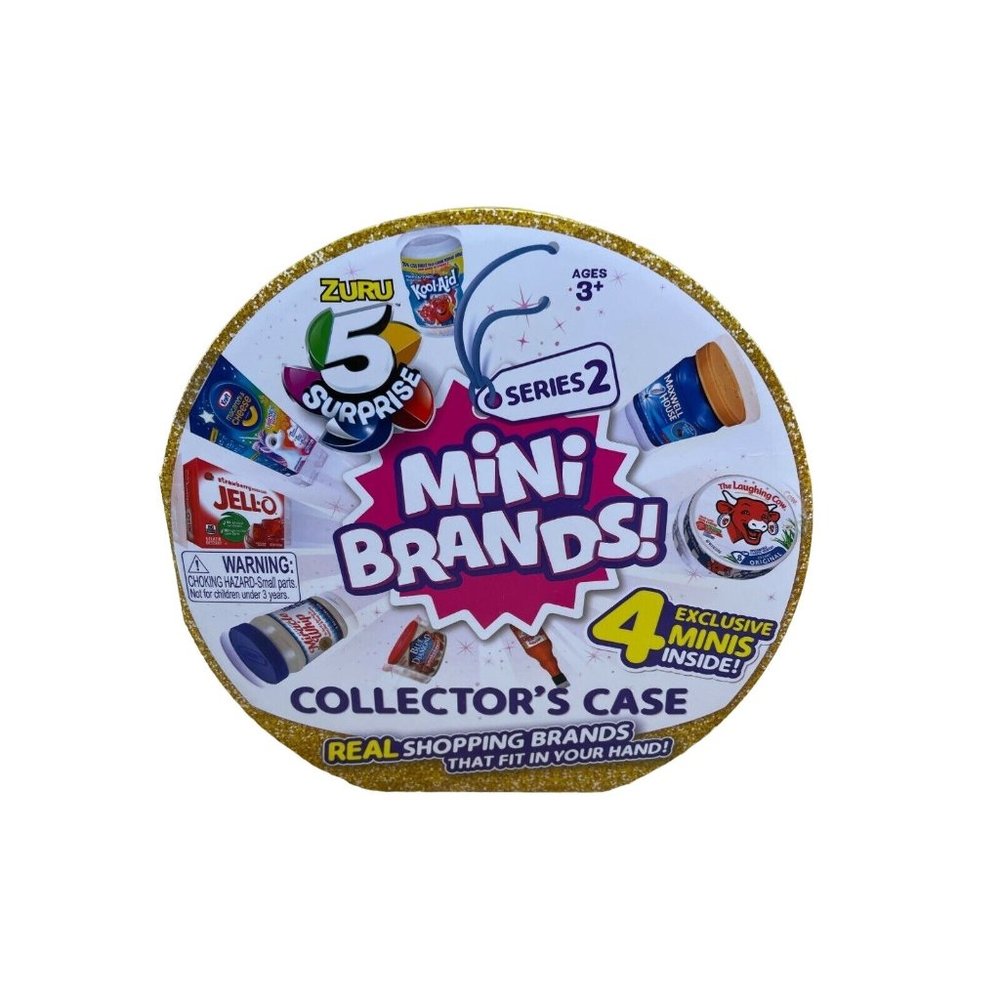 Zuru 5 Surprise Mini Brand SERIES 2 Collectors Case, with 4 Exclusive Minis